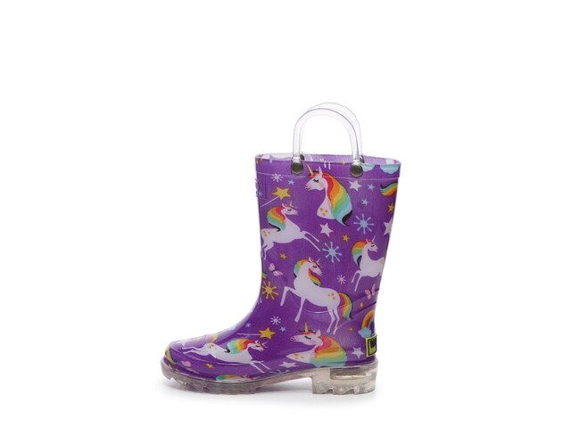 Western Chief Rainbow Unicorn Light-Up Rain Boot - Kids' - Free Shipping |  DSW