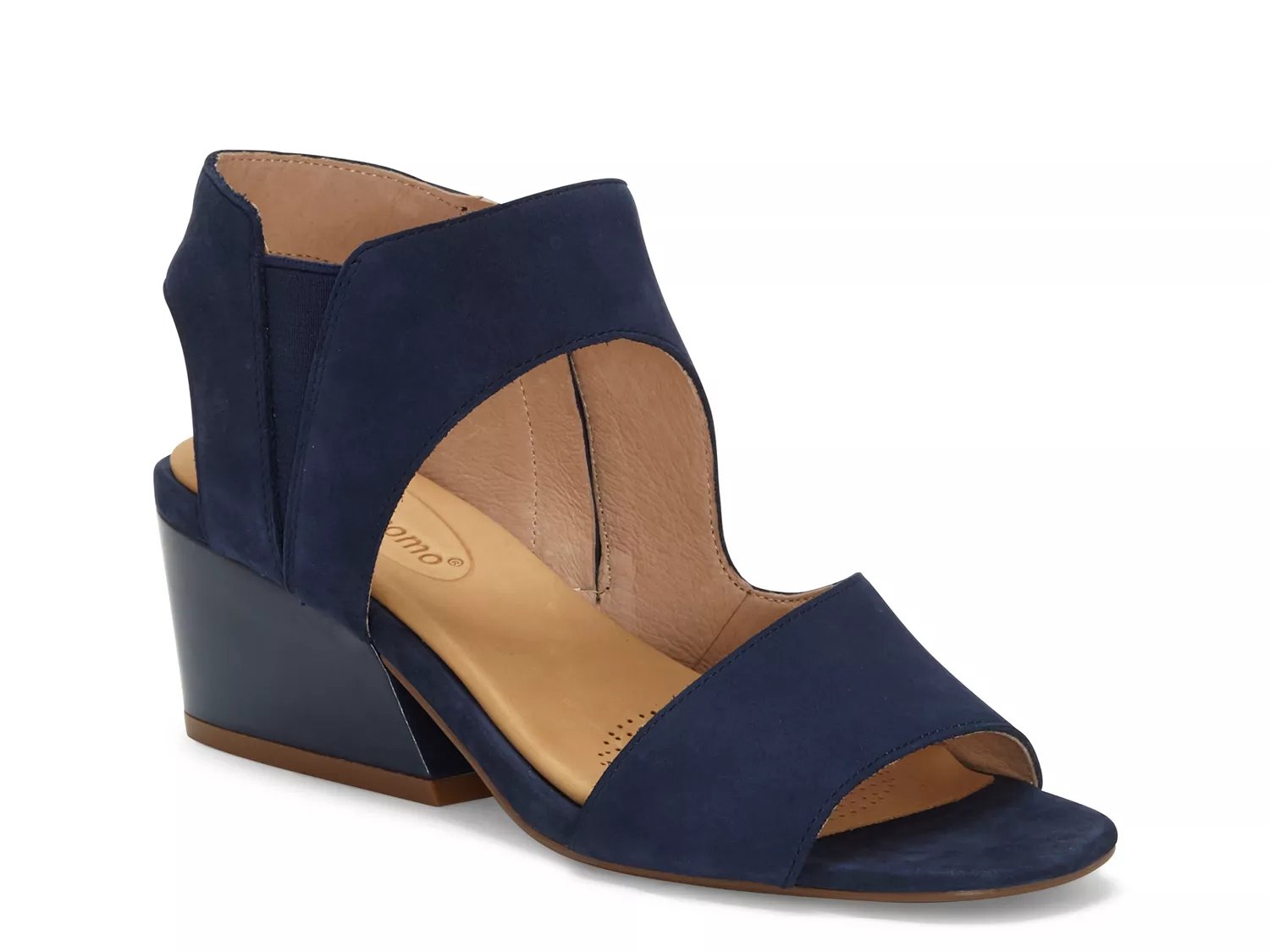 navy wedge dress sandals