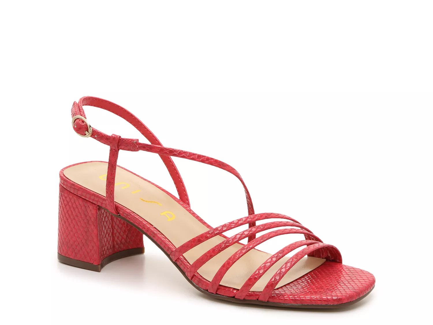 unisa red sandals