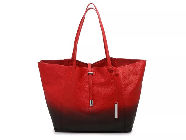 VINCE CAMUTO LEILA MEDIUM LEATHER TOTE BAG