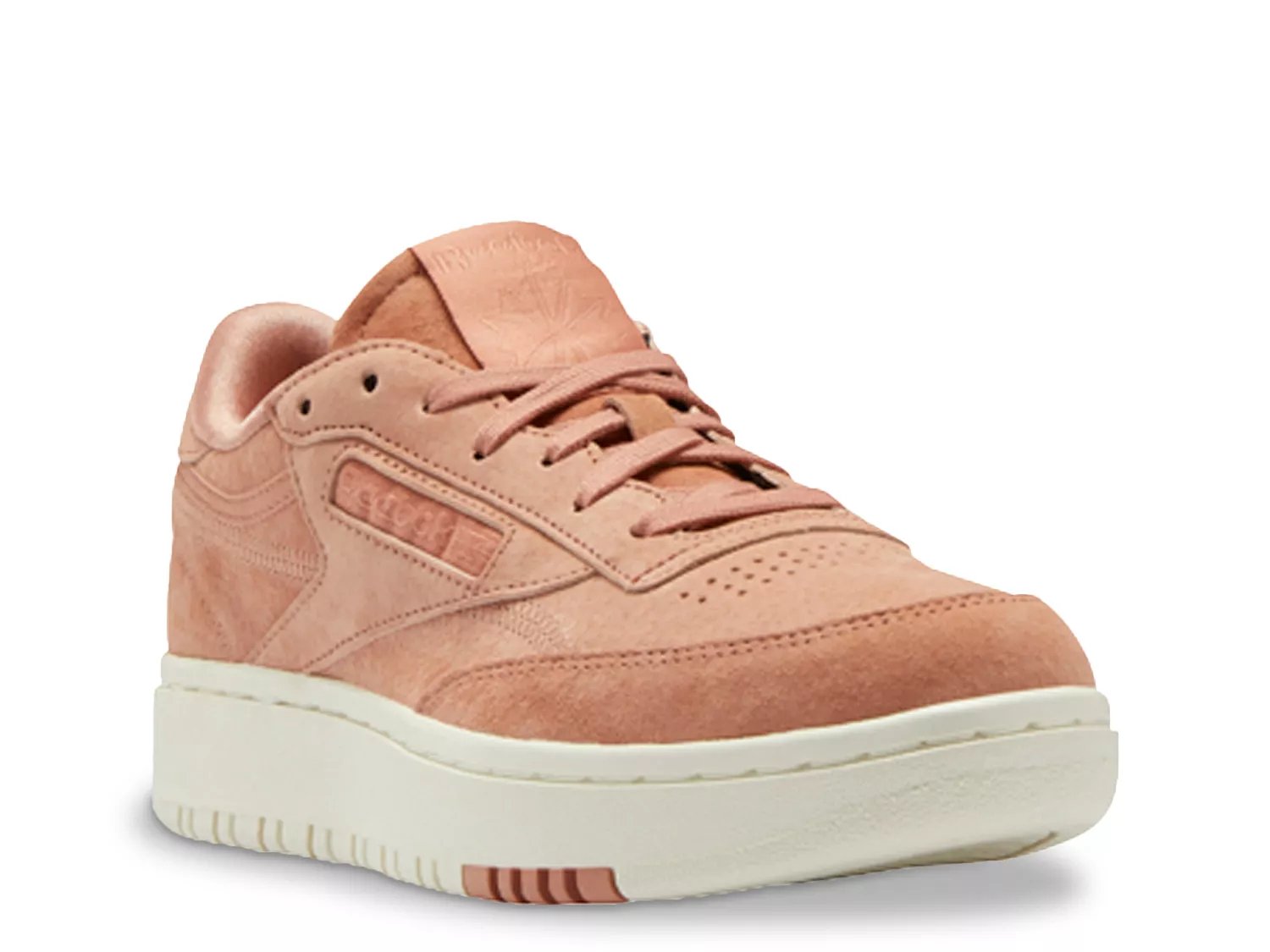 reebok club c double geo women's sneaker tan
