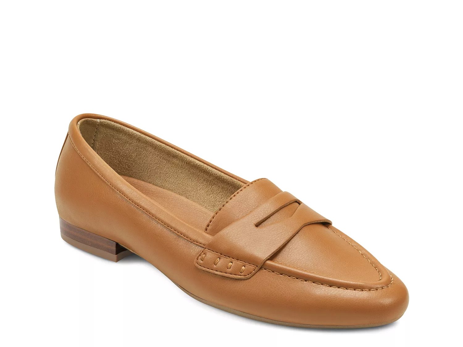 aerosole loafers leather