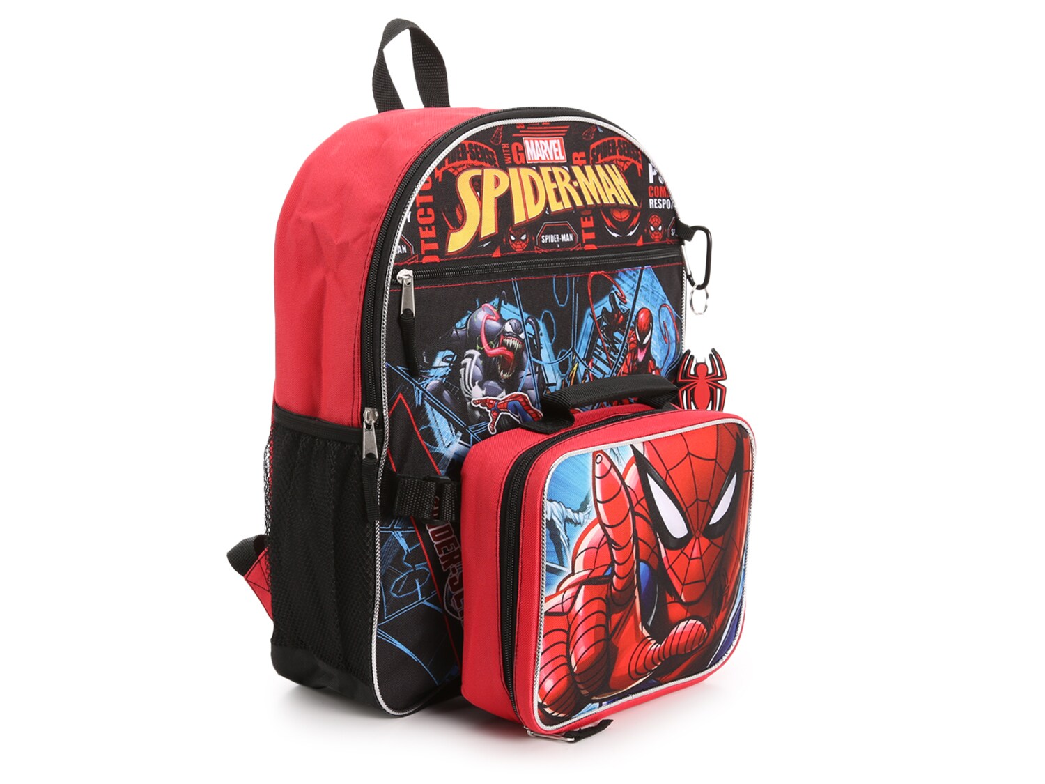 spiderman backpack set