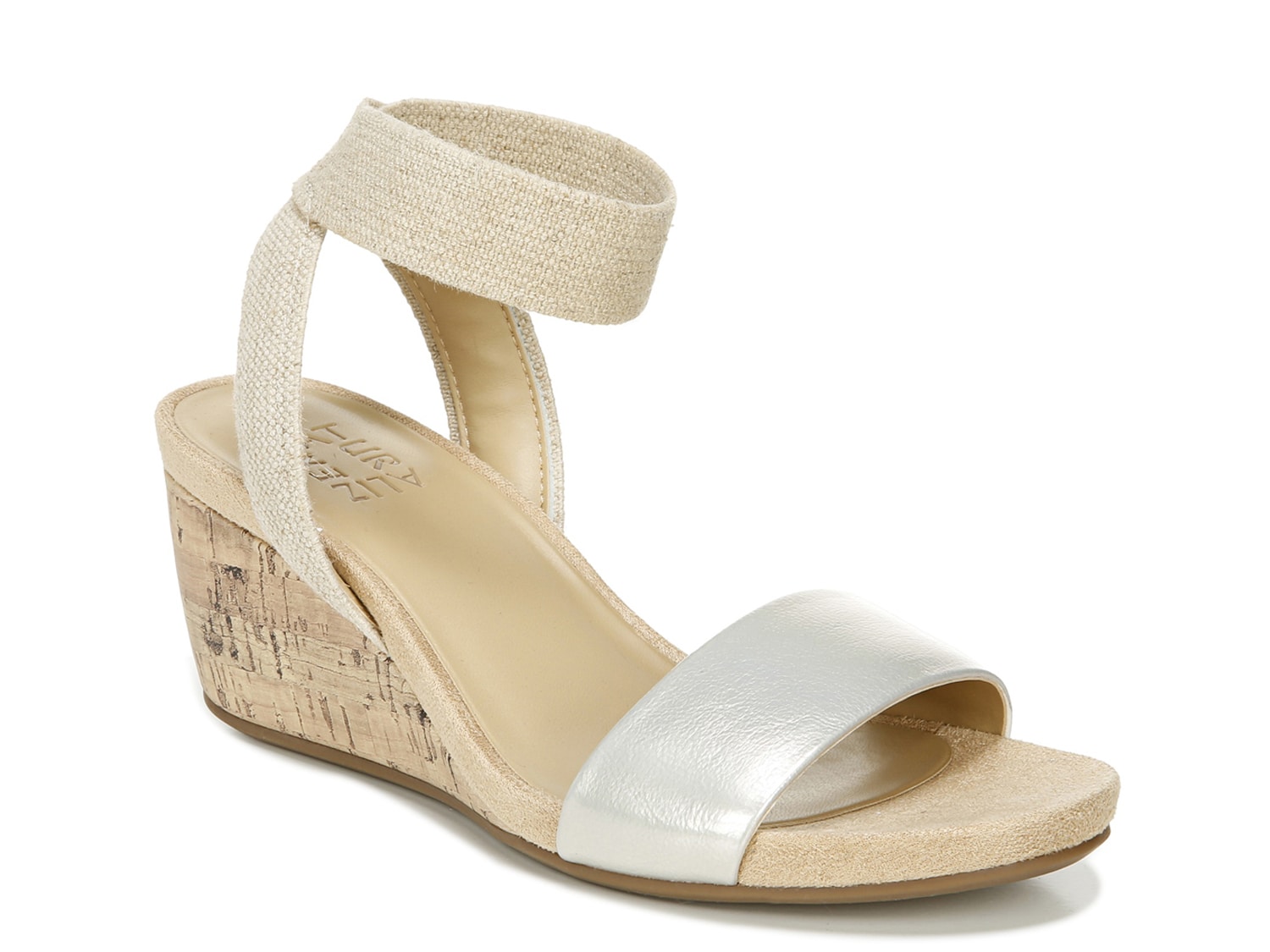 naturalizer gold sandals
