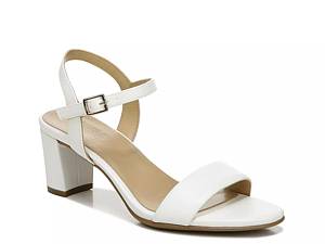 White mini outlet heels