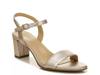 Bristol Sandal Warm Silver Synthetic view