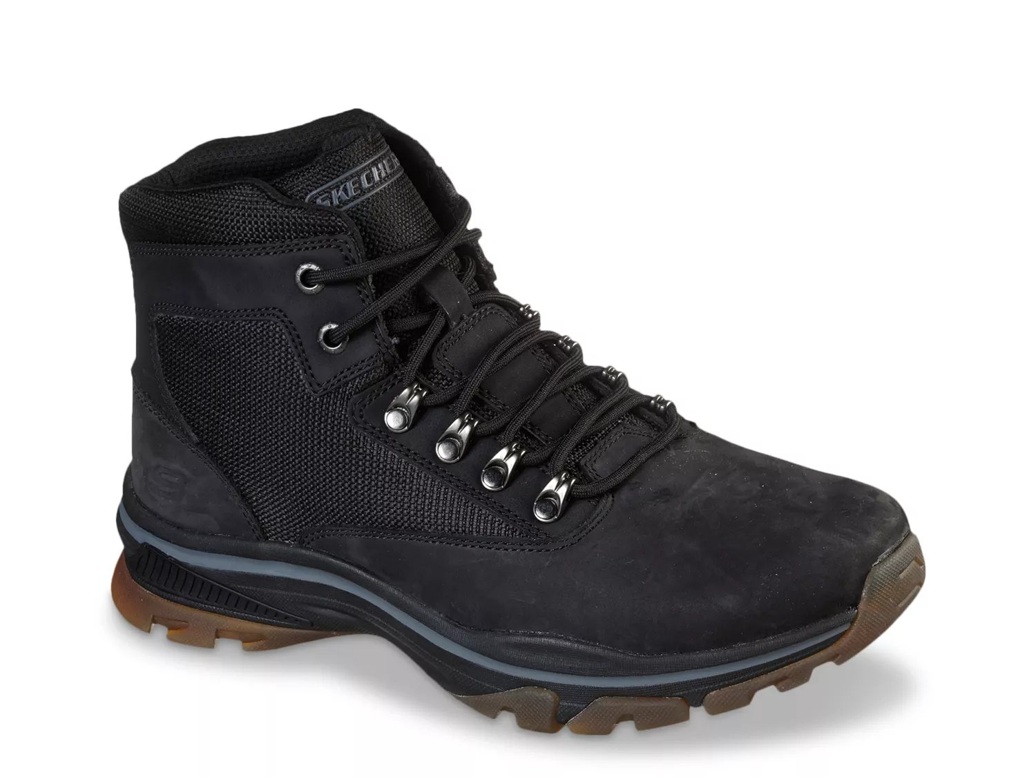 skechers hiking boots with memory foam