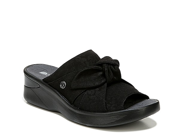 BZees Smile Wedge Sandal