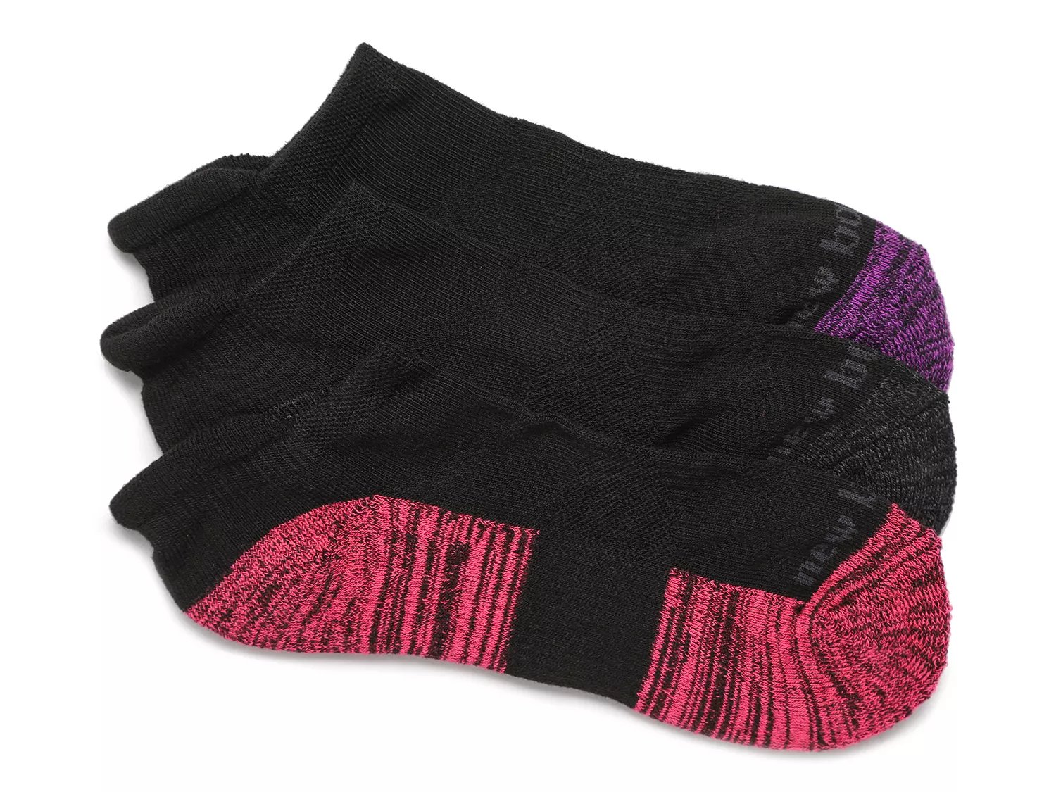 New Balance Tab Women's No Show Socks 3 Pack DSW