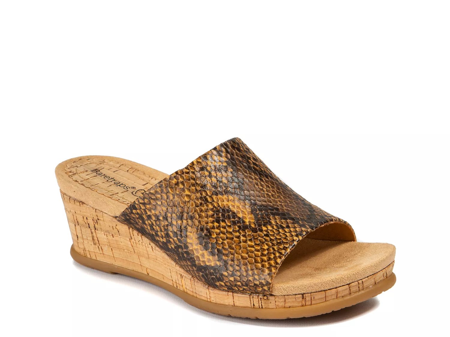 bare traps flossey wedge sandal