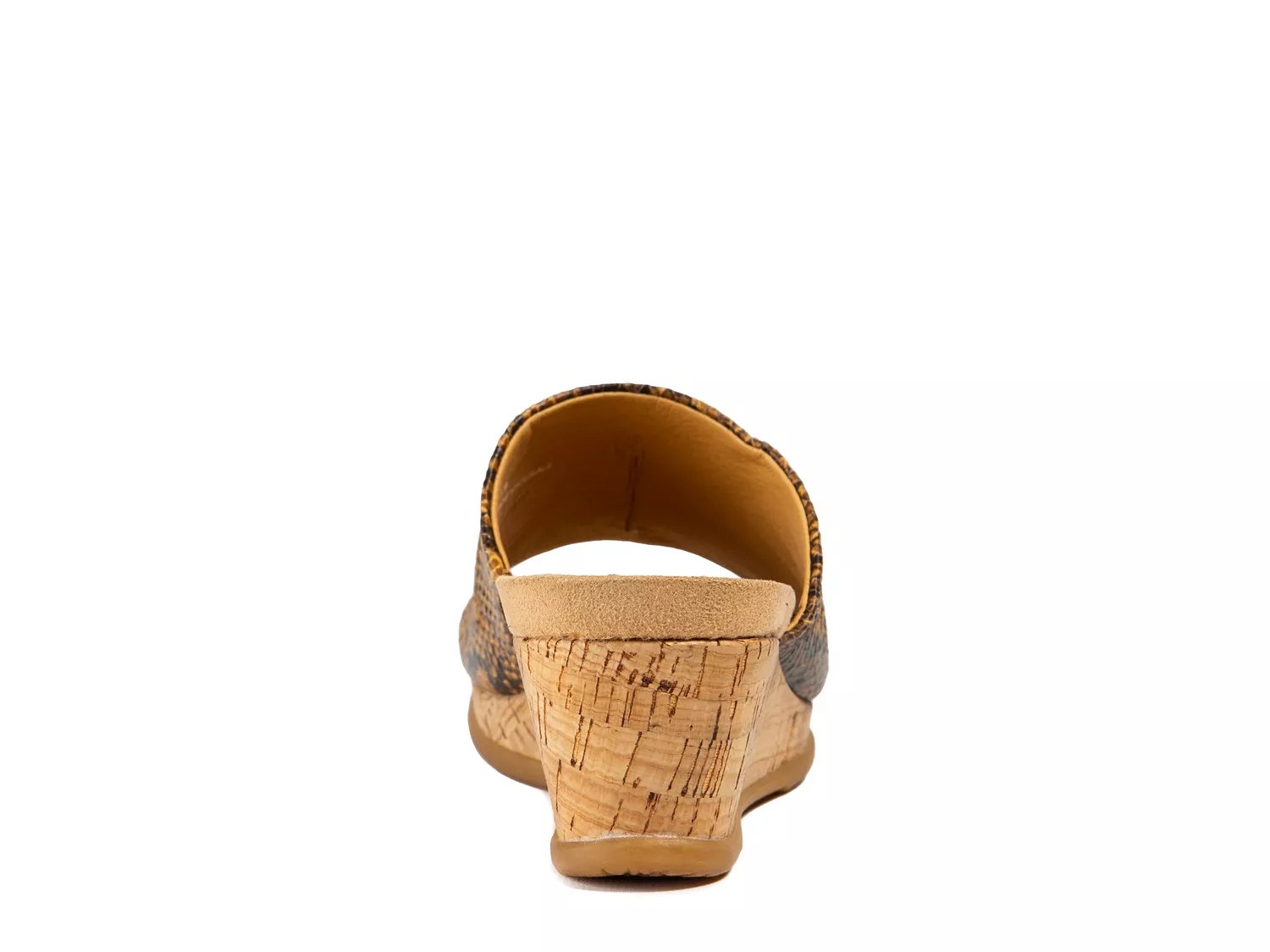 bare traps flossey wedge sandal