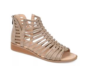 Wide best sale gladiator sandals