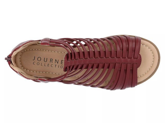 Burgundy sandals dsw outlet