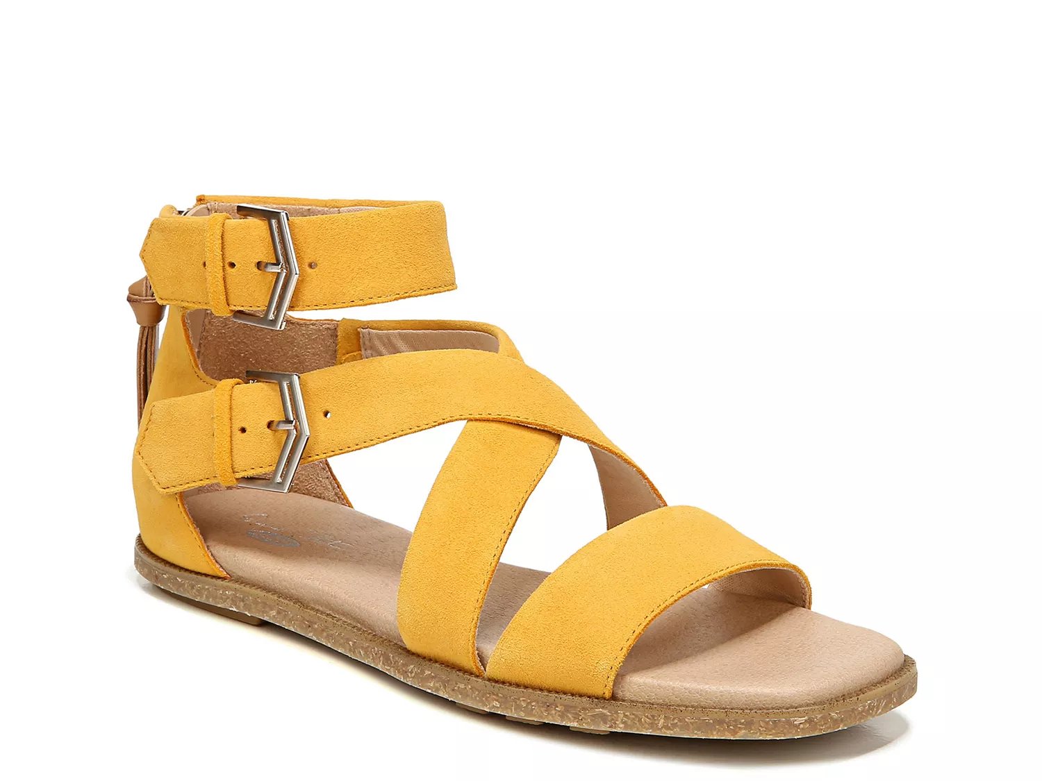 dr scholl's yellow sandals