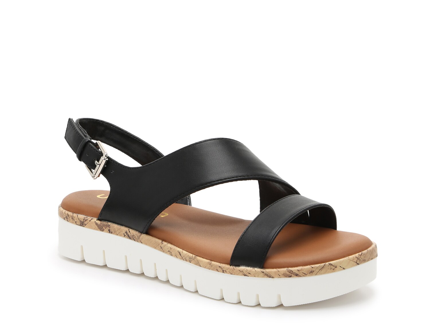 unisa black wedge sandals