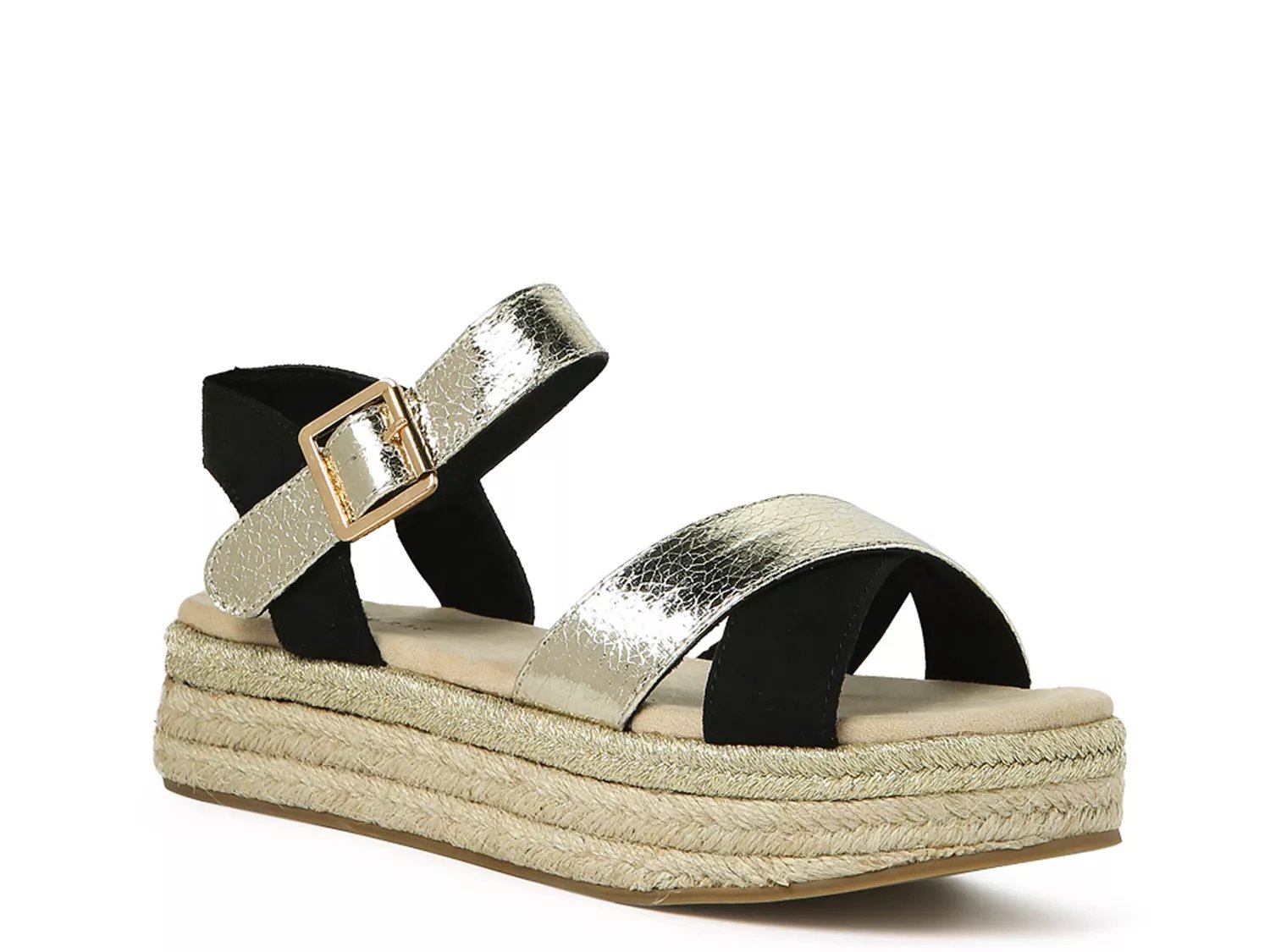 amber espadrille wedge