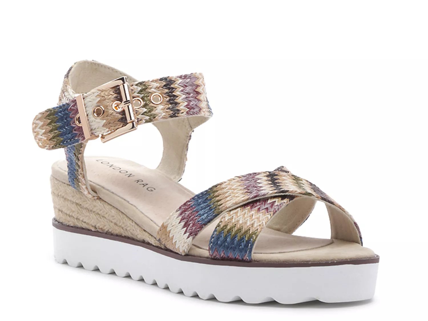 london rag elsa platform sandal