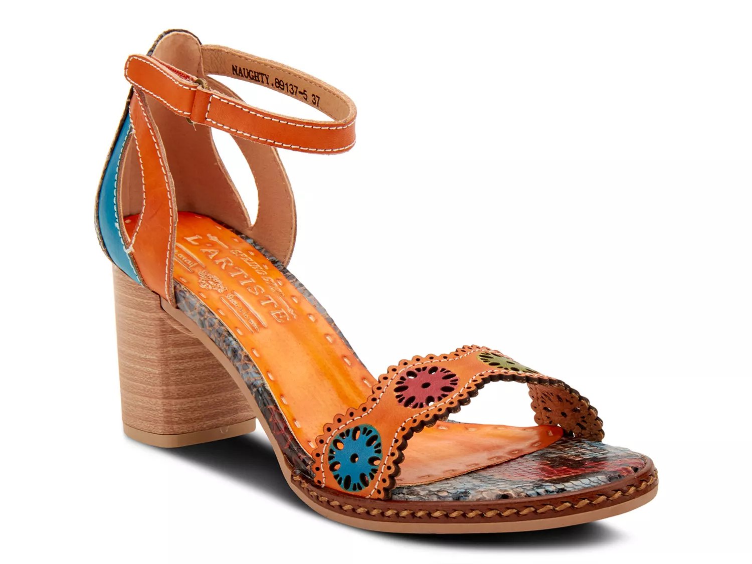 orange heels dsw