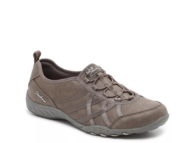 Skechers breathe easy slip on sales
