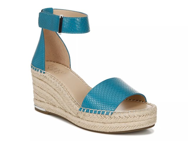 Franco Sarto Clemens Espadrille Wedge Sandal Free Shipping DSW