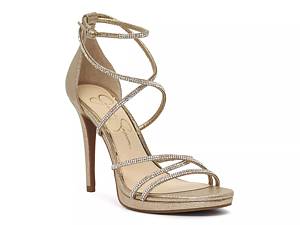 Gold strappy heels on sale dsw