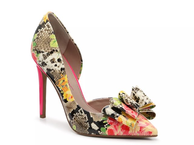 Betsey johnson prince pumps store