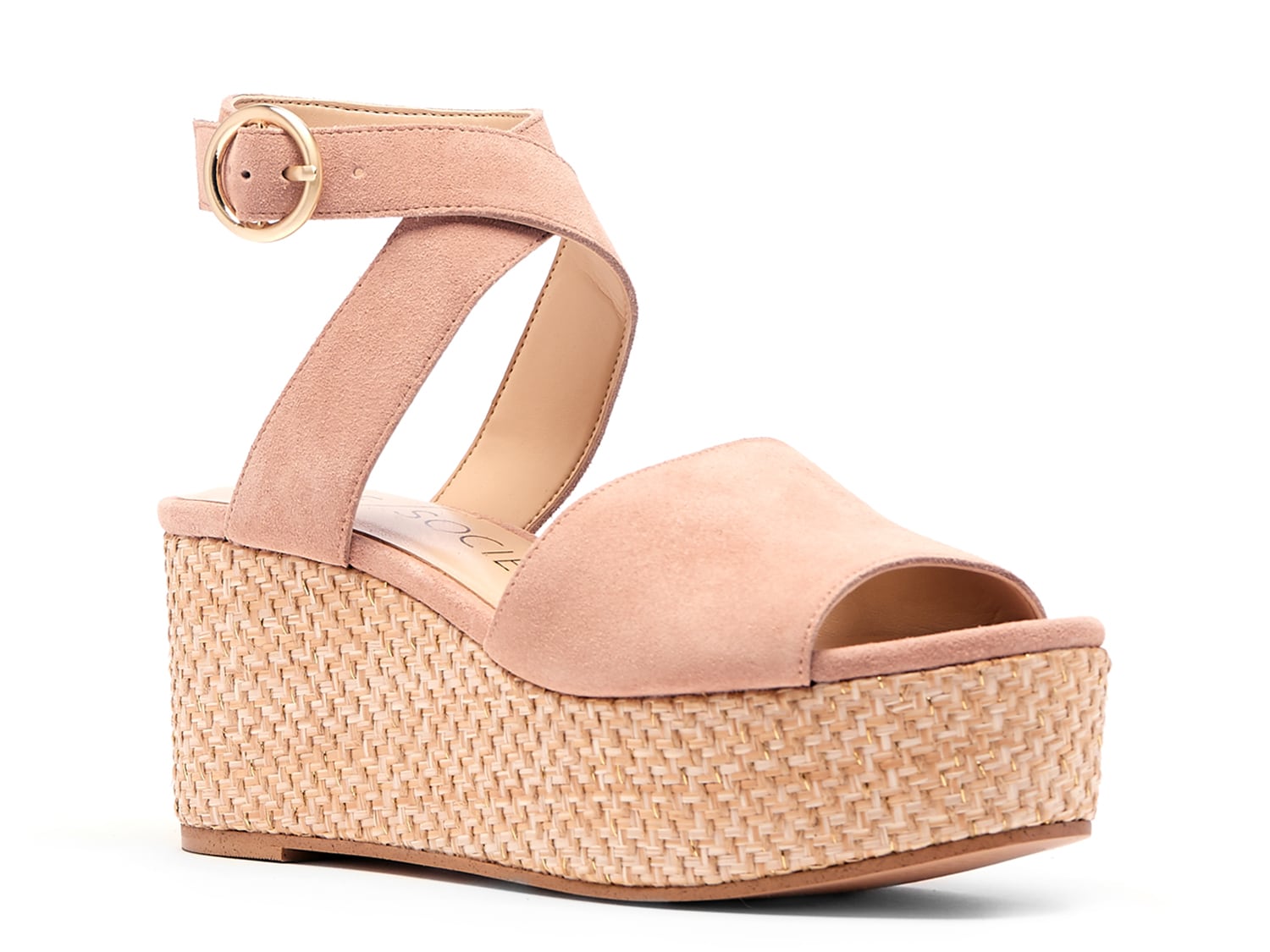 pink wedges dsw