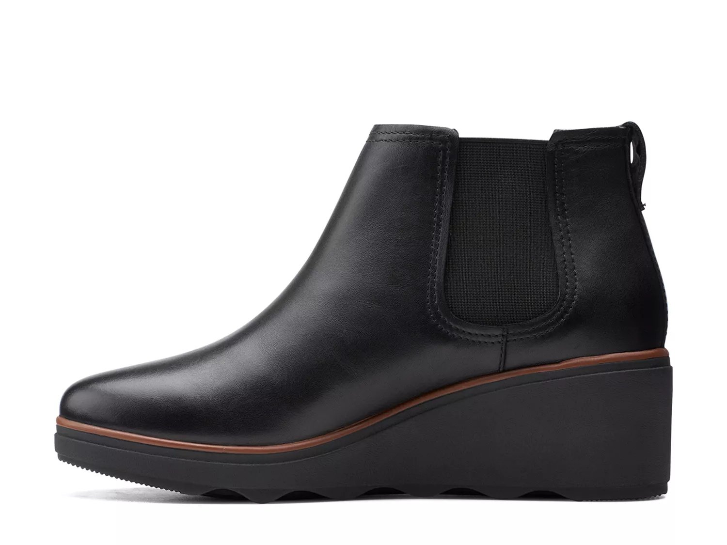 clarks mazy eastham black leather