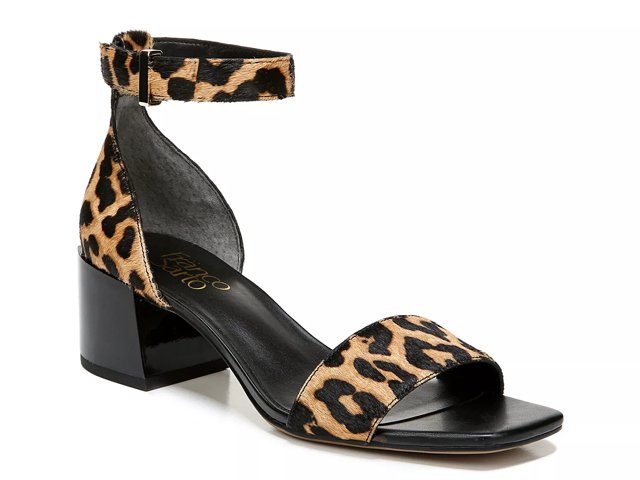 Franco sarto cheetah sandals hot sale