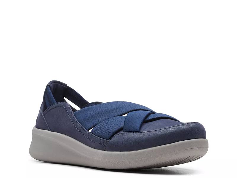 Clarks sillian stork deals blue grey