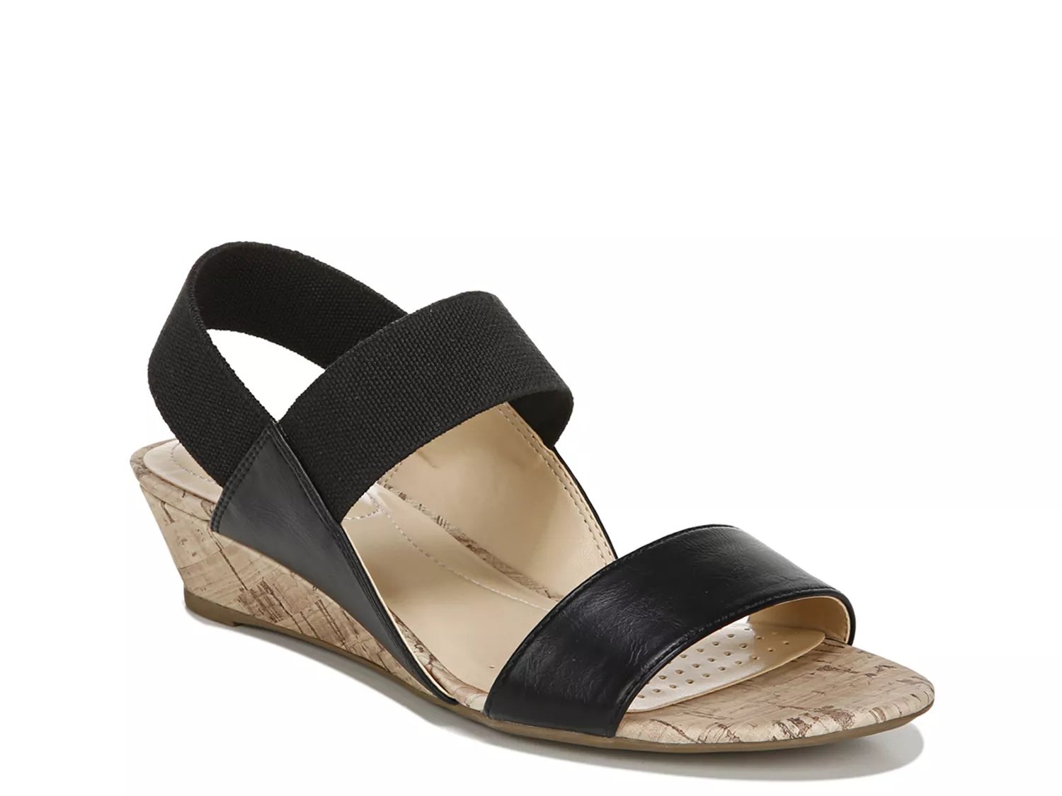 lifestride milly women's wedge sandals