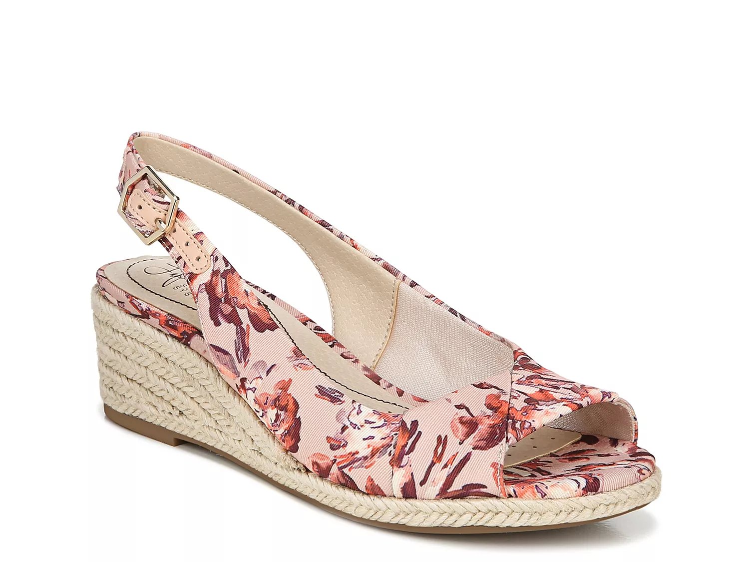 LifeStride Socialite Espadrille Wedge Sandal - Free Shipping | DSW