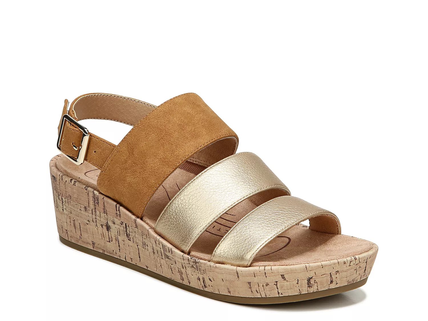 lifestride milly women's wedge sandals