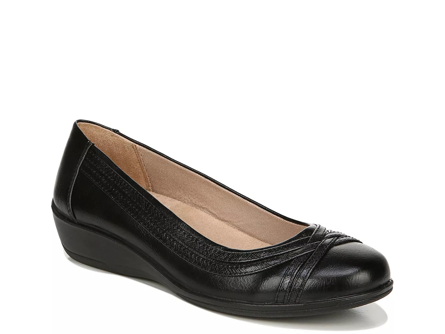 lifestride patent leather flats