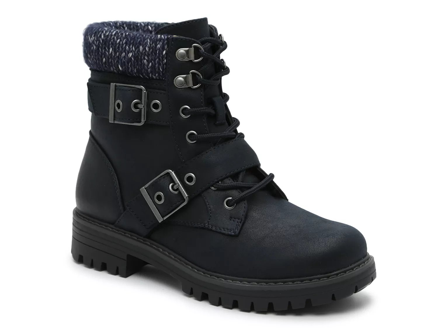 womens dark blue boots