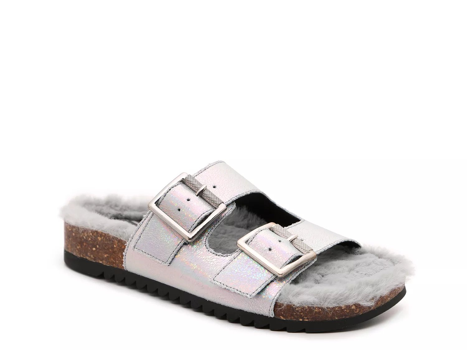 dsw silver sneakers