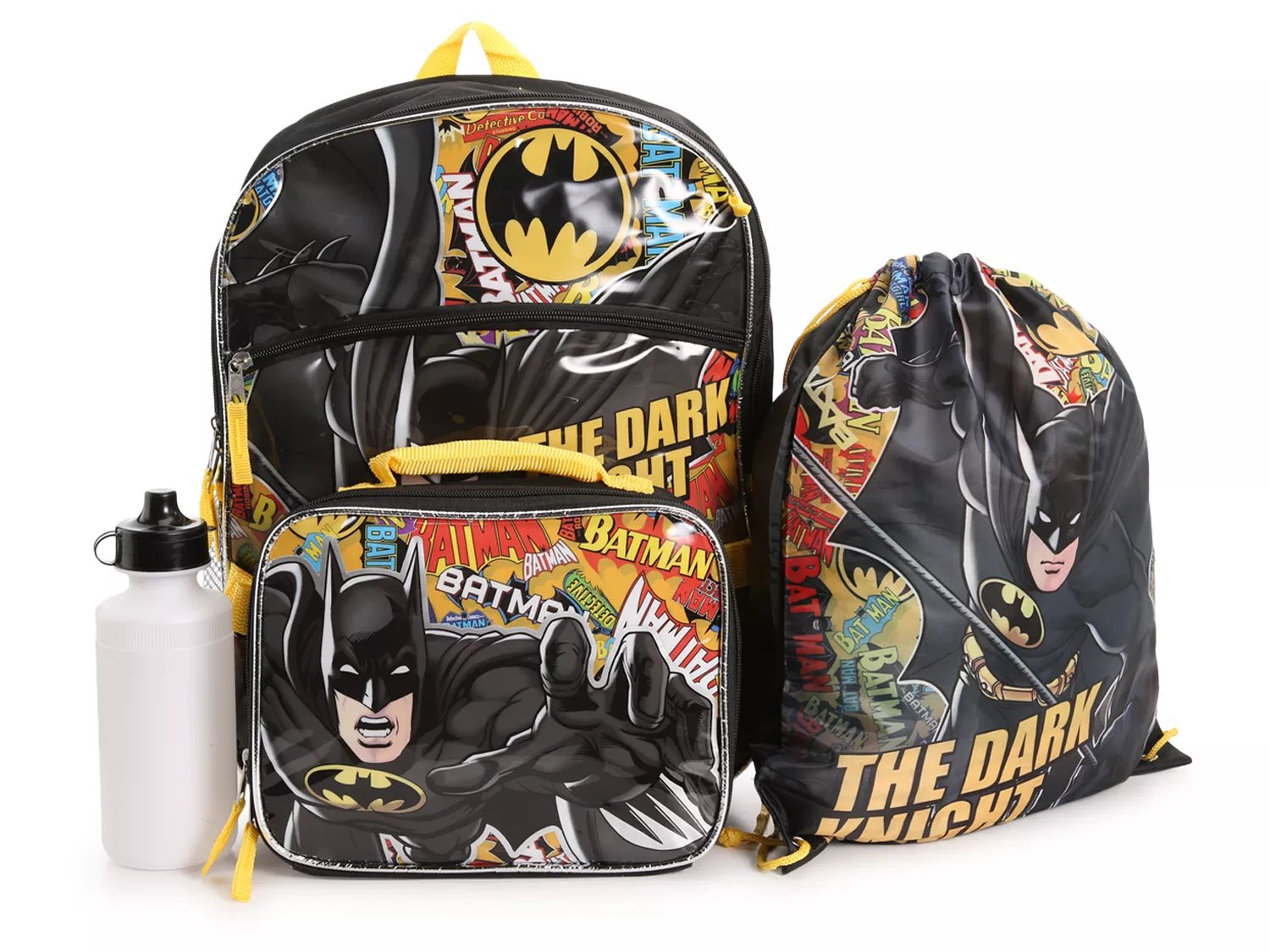 batman backpack set