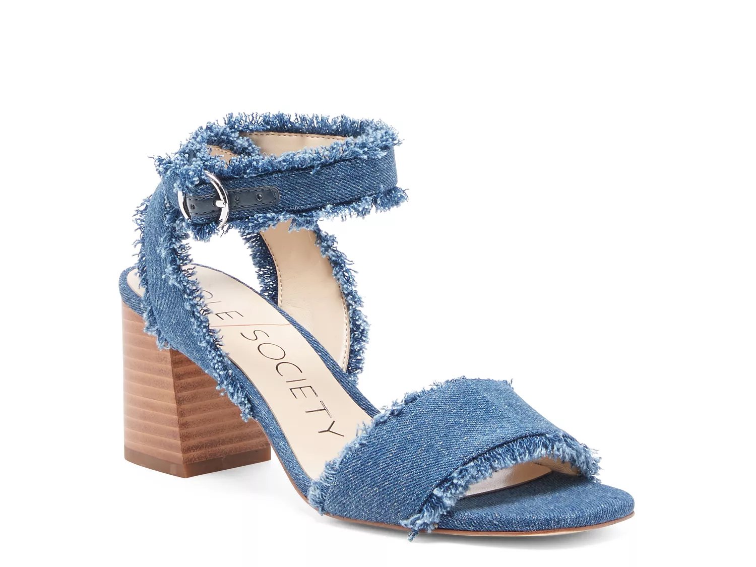 Dsw hot sale denim sandals