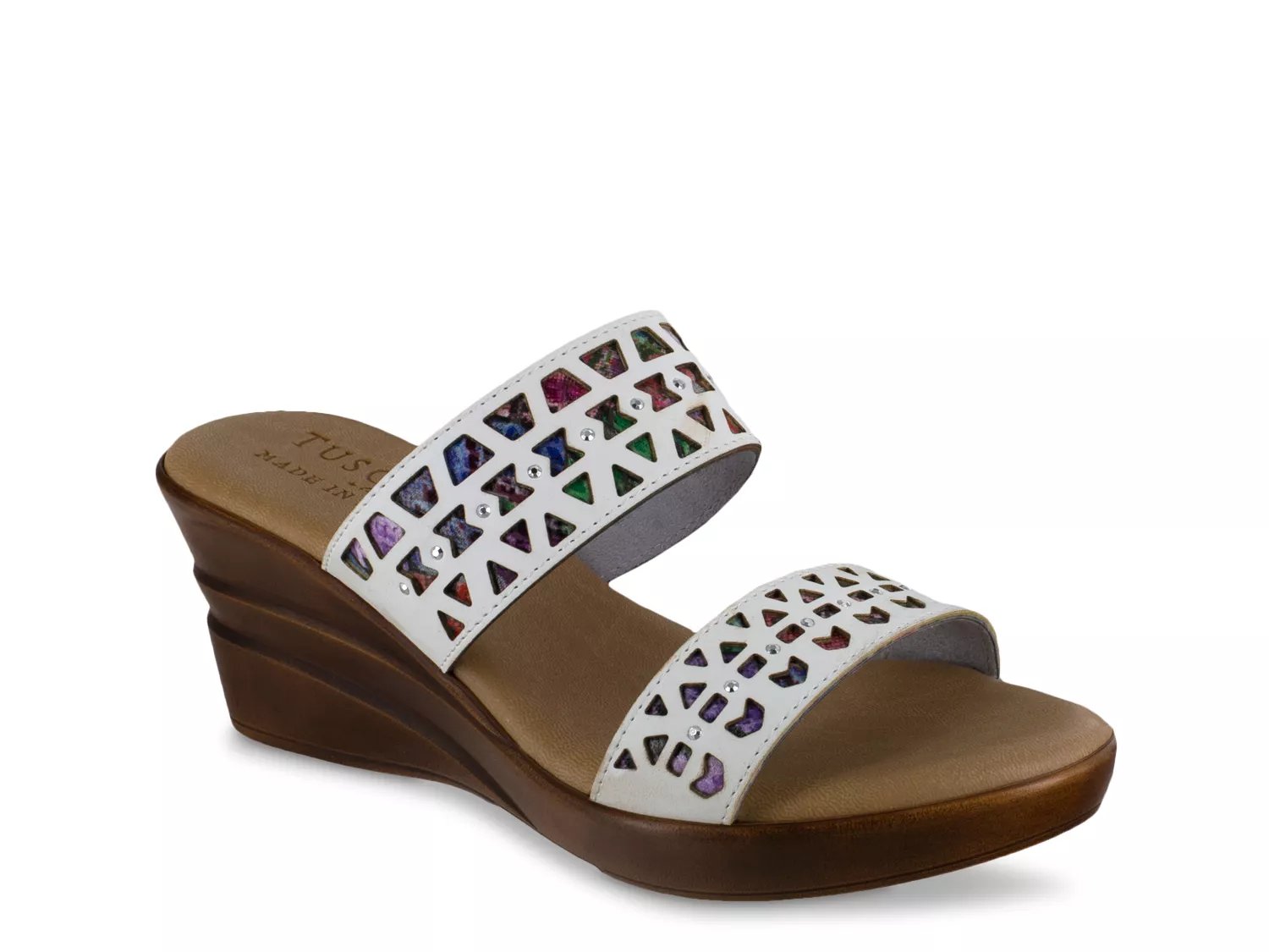 narrow wedge sandals