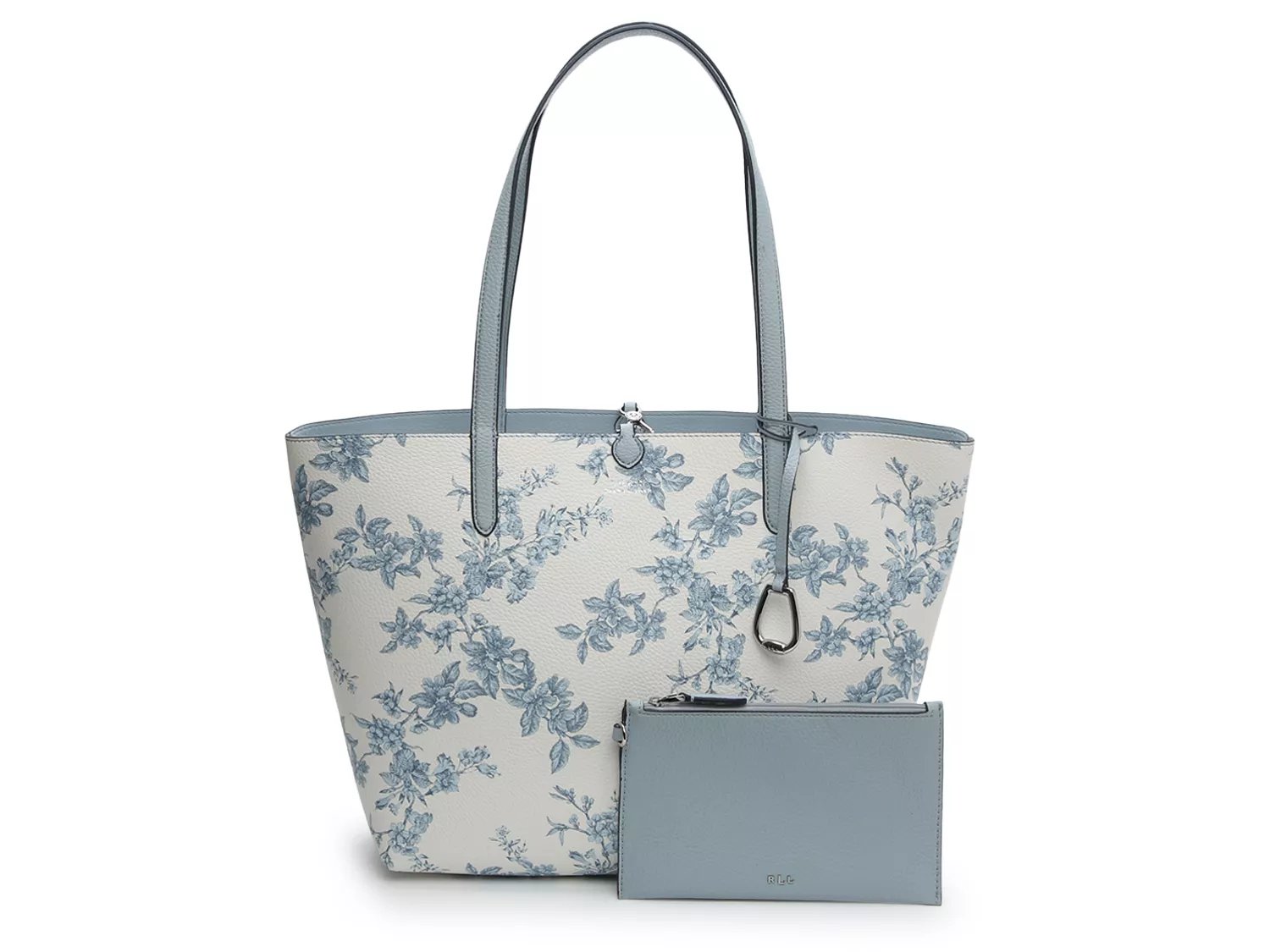 ralph lauren floral tote bag