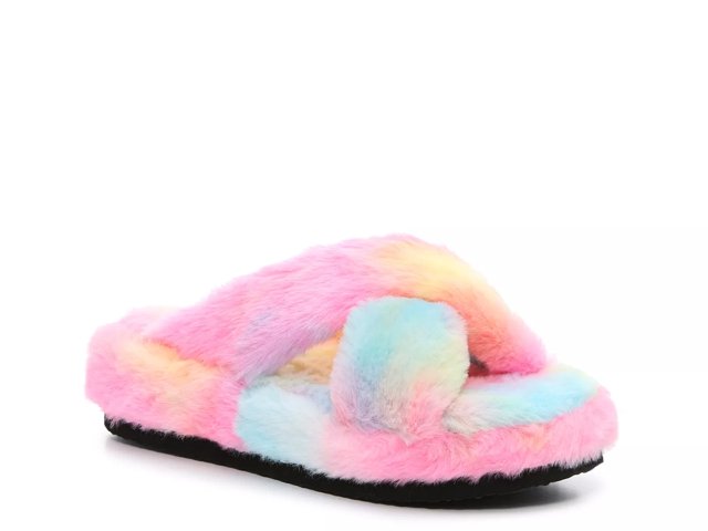 Dsw fuzzy slippers best sale