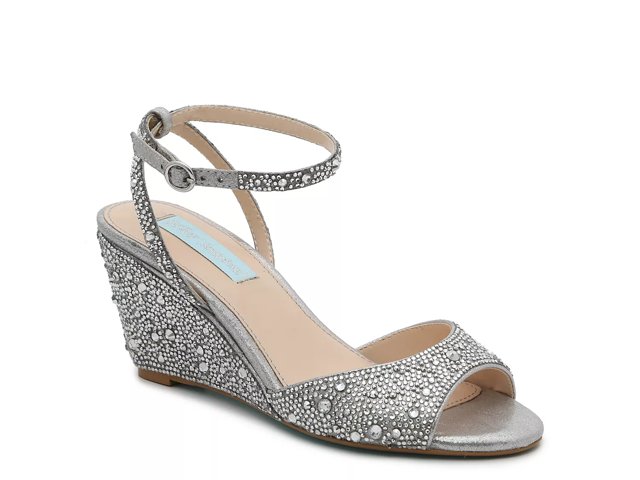 Blue by betsey johnson elora evening sandals shop