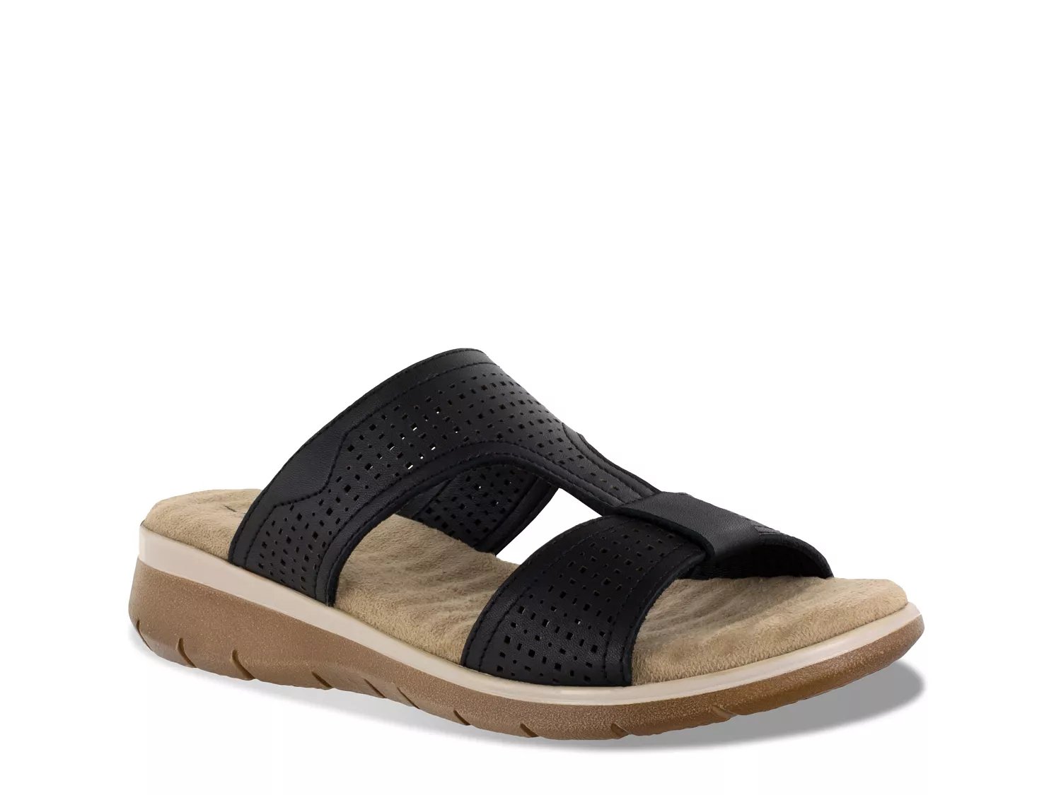 extra wide womens slides