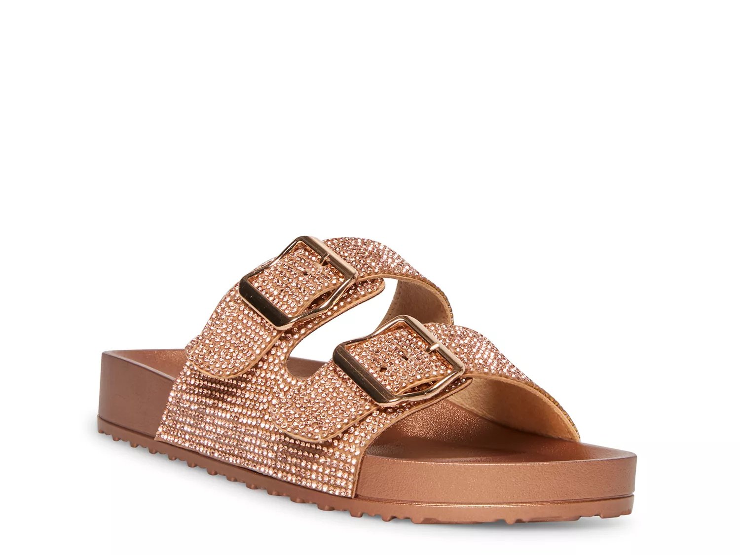 madden girl rose gold sandals