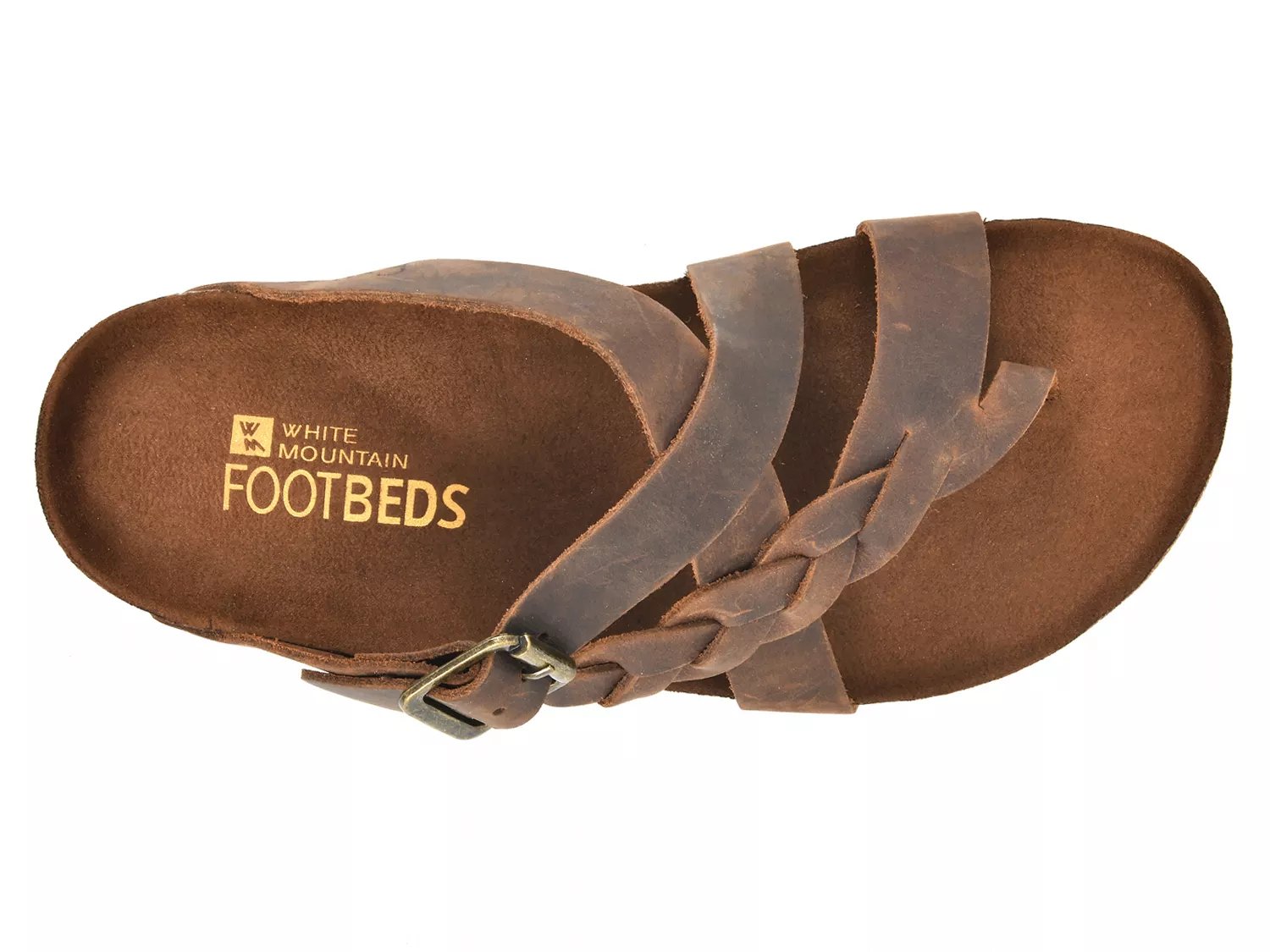 white mountain hansen sandals