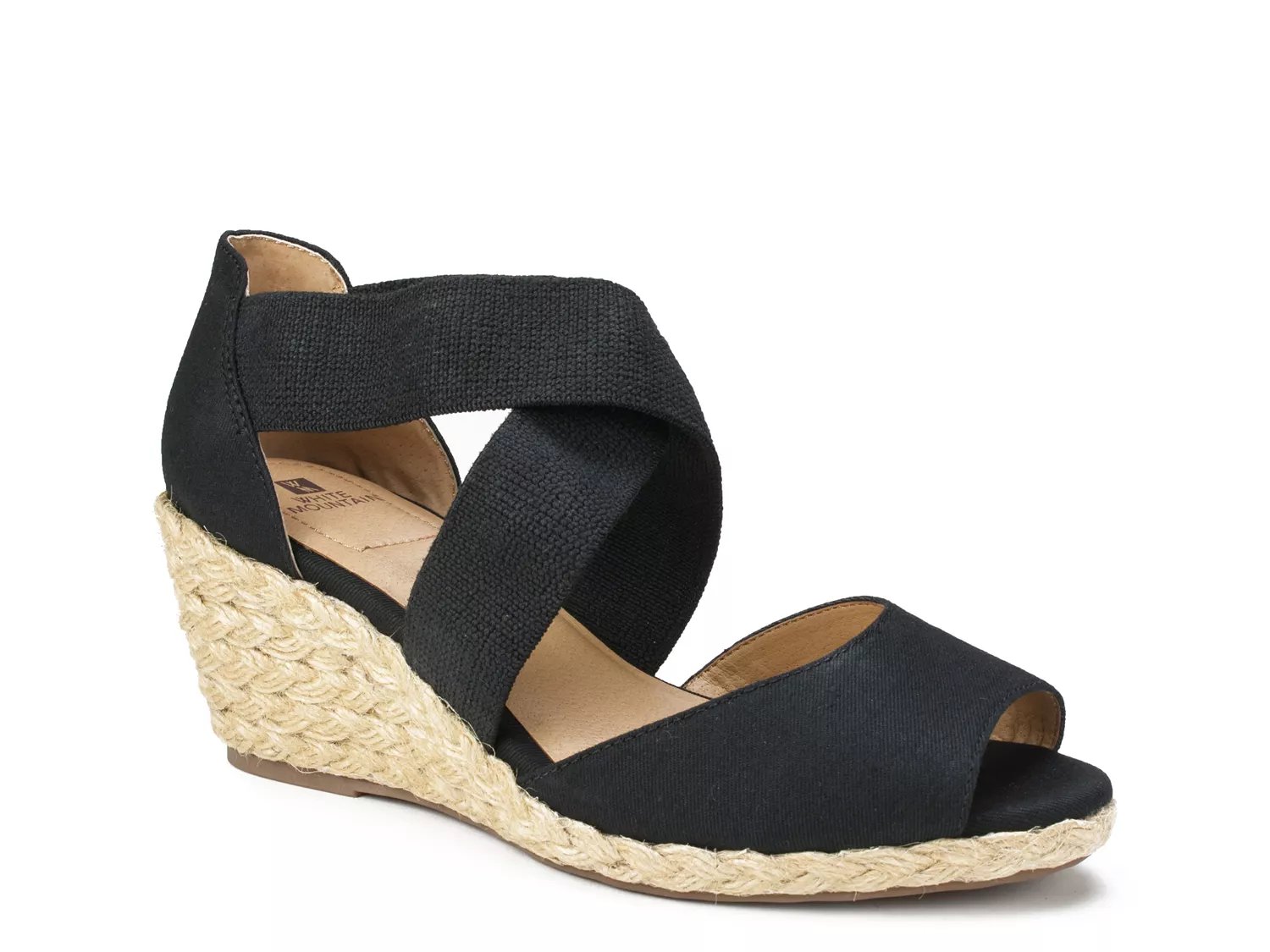 dsw white wedge sandals