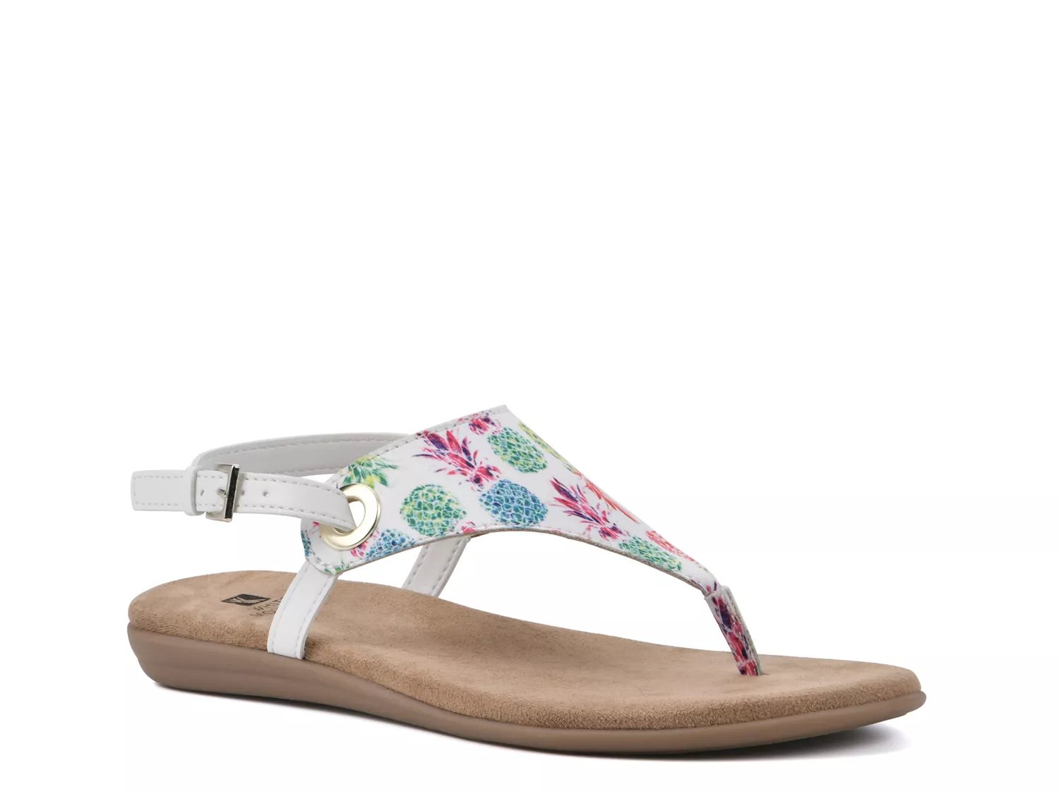 Dsw white sale sandals