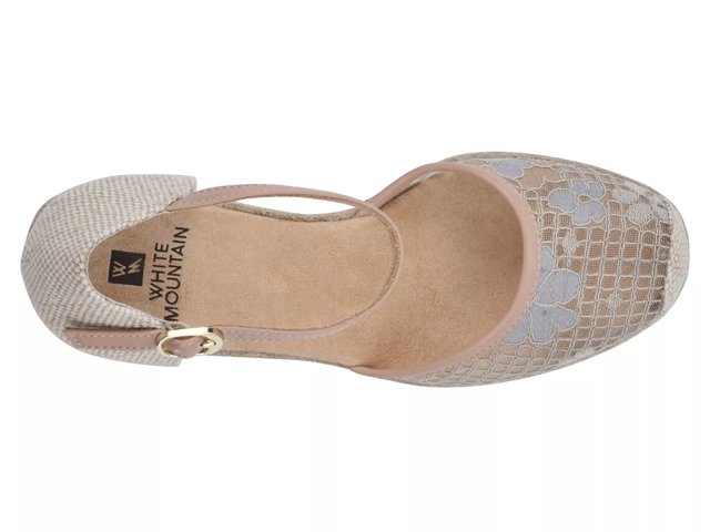 White top mountain espadrilles