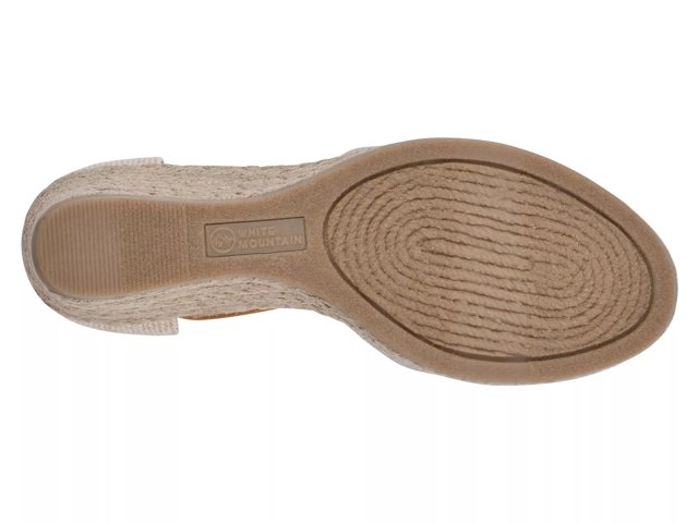 White Mountain Mamba Espadrille Wedge Sandal