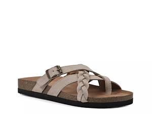 White mountain braided sandals sales